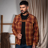 Streetwear Jacket:Full Sleeve_Semi Fit_Check_104#1