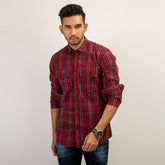 Shirt:Full Sleeve_Trendy Fit_ Solid_402#1