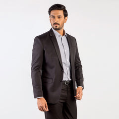 Coat:Semi Fit_Solid-Slub_109#2