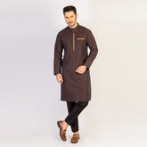 Panjabi:Semi Fit_Solid-Slub_320#1
