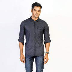 Shirt:Full Sleeve_Trendy Fit_ Check_424#2