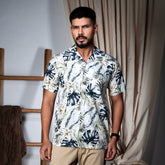 Cuban Collar Shirt_Regular Fit_101#1