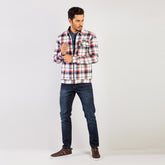 Streetwear Jacket:Full Sleeve_Semi Fit_Check_101#2