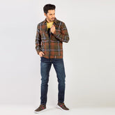 Streetwear Jacket:Full Sleeve_Semi Fit_Check_101#3