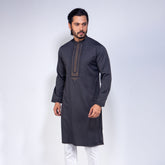 Panjabi:Semi Fit_Semi Fit_Solid_377#1