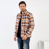 Streetwear Jacket:Full Sleeve_Semi Fit_Check_102#2