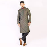 Panjabi:Semi Fit_Solid-Slub_304#3