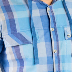 Shirt:Full Sleeve_Trendy Fit_ Check_420#2