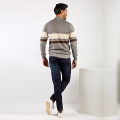 Sweater:Full Sleeve_Semi Fit_Solid_121#3