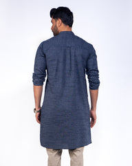 Casual Panjabi Design in Ash 265#1