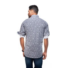Shirt:Full Sleeve_Trendy Fit_ Print_447#2