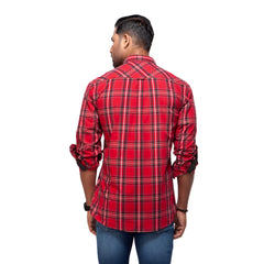 Shirt:Full Sleeve_Trendy Fit_ Check_431#3