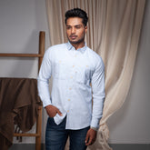 Shirt:Full Sleeve_Trendy Fit_ Solid_445#1