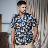 Cuban Collar Shirt_Regular Fit_101#3