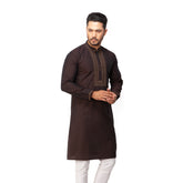Panjabi:Semi Fit_Solid-Slub_328#1