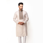 Panjabi:Semi Fit_Solid-Slub_325#2