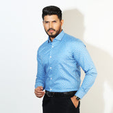 Shirt:Full Sleeve_Semi Fit_ Print_327#1