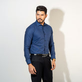 Shirt:Full Sleeve_Semi Fit_ Dobby_315#1