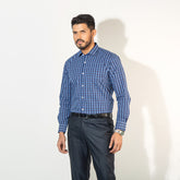 Shirt:Full Sleeve_Regular Fit_Check_352#1