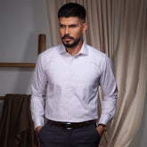 Shirt:Full Sleeve Blue Door_Regular Fit_ Check_307#1