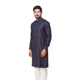 Panjabi:Semi Fit_Jacquard_345#2