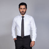 Shirt:Full Sleeve Blue Door_Regular Fit_Dobby_315#1