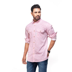 Shirt:Full Sleeve_Trendy Fit_ Print_447#1