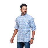 Shirt:Full Sleeve_Trendy Fit_Print_ 449#2