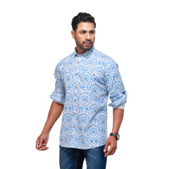 Shirt:Full Sleeve_Trendy Fit_Print_ 449#2