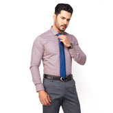 Shirt:Full Sleeve_Semi Fit_ Check_337#2