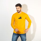 T-Shirt: Full Sleeve_Semi Fit_Solid_143#1