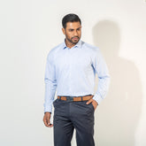 Shirt:Full Sleeve_Regular Fit_Stripe_360#1