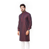 Panjabi:Semi Fit_Jacquard_344#1