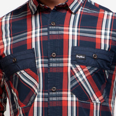 Shirt:Full Sleeve_Trendy Fit_ Check_431#1