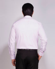 Men's Pink Formal Shirt Blue Door Dobby Weave 314#2