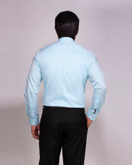 Men's Blue Door Formal Shirt - Dobby Weave 314#1