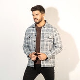 Streetwear Jacket:Full Sleeve_Semi Fit_Check_103#1