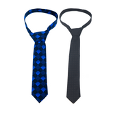 Tie: Semi Fit_Design_246#13 & 246#187 (1 Pair)