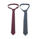Tie: Semi Fit_Design_246#4 & 246#12 (1 Pair)