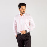 Shirt:Full Sleeve_Regular Fit_Stripe_330#1