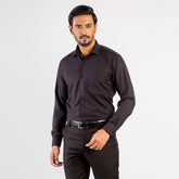 Shirt:Full Sleeve_Regular Fit_SELF COLOUR_334#1