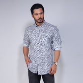 Casual Shirt:Full Sleeve_Trendy Fit_Print_464#2