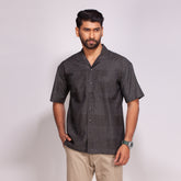 Cuban Collar Shirt_Drop Shoulder_104#2