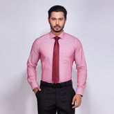 Shirt:Full Sleeve Blue Door_Regular Fit_Dobby_311#3