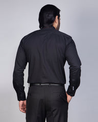 Men's Blue Door Formal Shirt in classic Black 320#2
