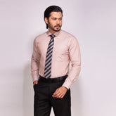 Shirt:Full Sleeve Blue Door_Regular Fit_Dobby_313#2