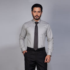 Shirt:Full Sleeve Blue Door_Regular Fit_Dobby_320#1