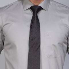 Shirt:Full Sleeve Blue Door_Regular Fit_Dobby_320#1