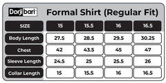 Sky Blue Regular Fit Formal Shirt 380#2