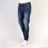 Pants:Jeans_Semi Fit_Solid_393#1